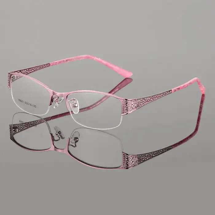 Reven Jate demi-monture lunettes cadre optique Prescription Semi-jante