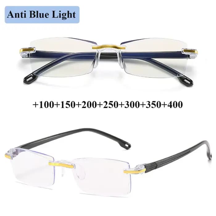 Lunettes de lecture sans bords pour hommes et femmes