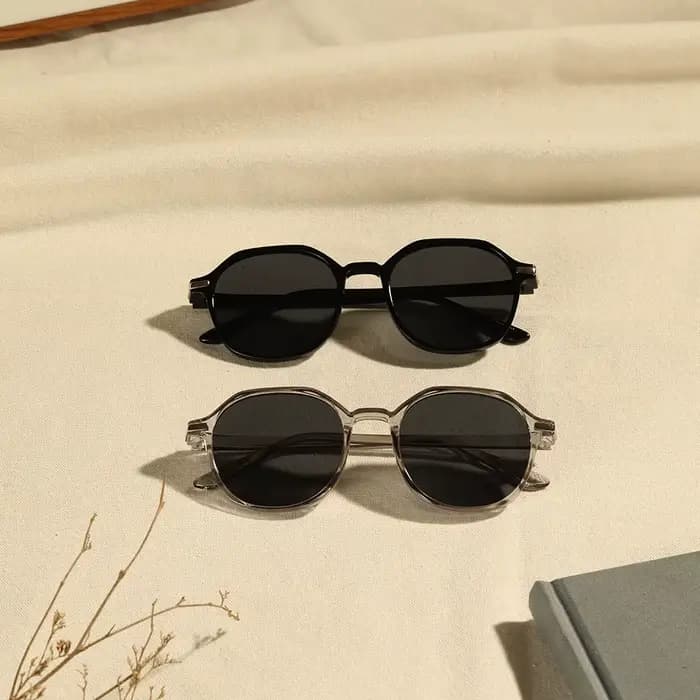 Lunettes de soleil rondes vintage pour femmes et hommes