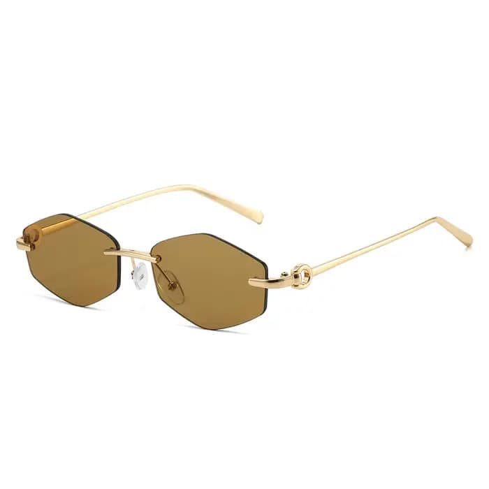 Lunettes de soleil polygone losange 2026 Nouvelle arrivée | Ins-célèbres nuances tendance pour les femmes | Parfait