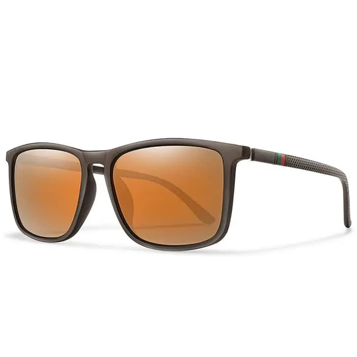 Lunettes de soleil de conduite en plein air populaires carrées à grande monture lunettes de soleil l