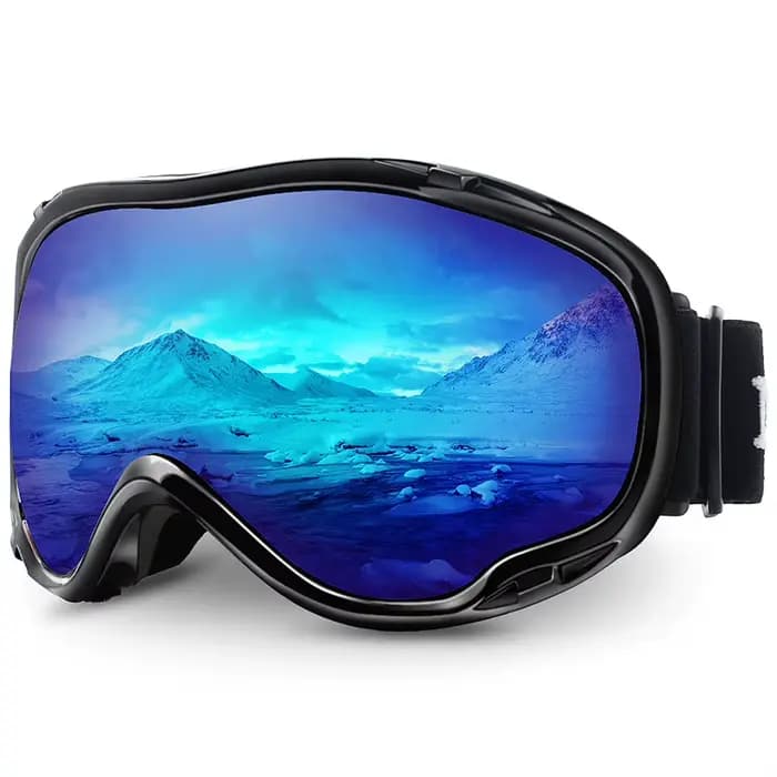 Prévention Jcorde I-Lunettes de ski anti-buée avec protection UV, lunettes de neige pour hommes et f