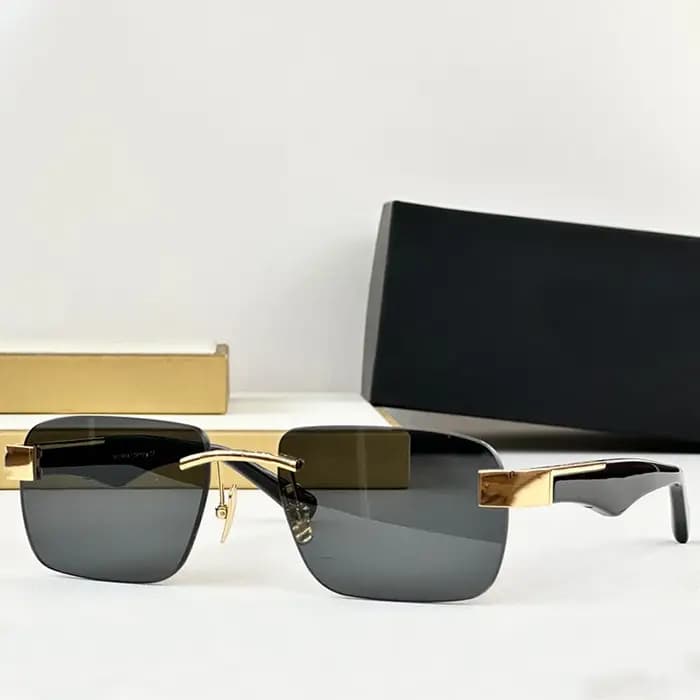 Lunettes de soleil rétro dégradées UV400 en acétate et alliage de haute qualité pour hommes et femmes