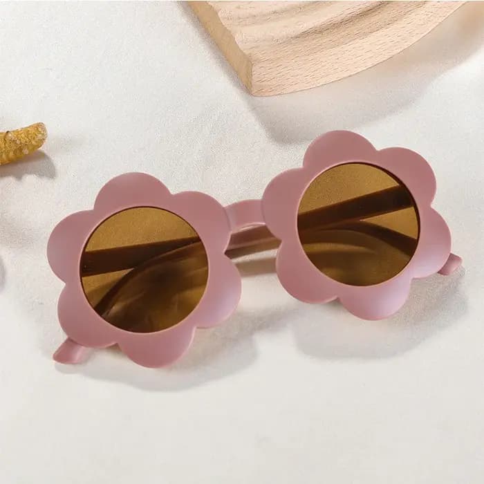 Nouveau soleil fleur enfants lunettes