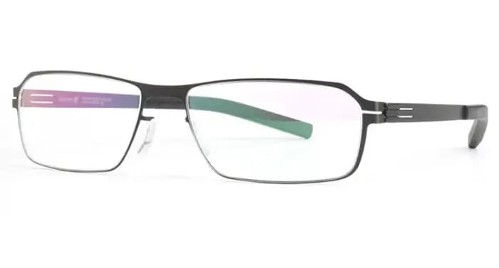 Style allemand mat rétro carré sans vis lunettes hommes monture de lunettes ultra-léger confort mince acier optique montures de lunettes