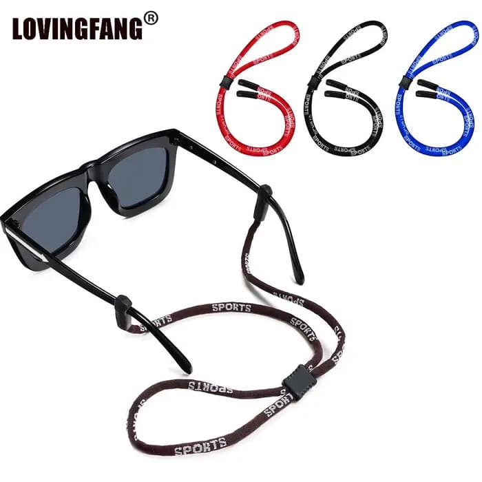 Nouveau cordon pour lunettes de soleil antidérapant