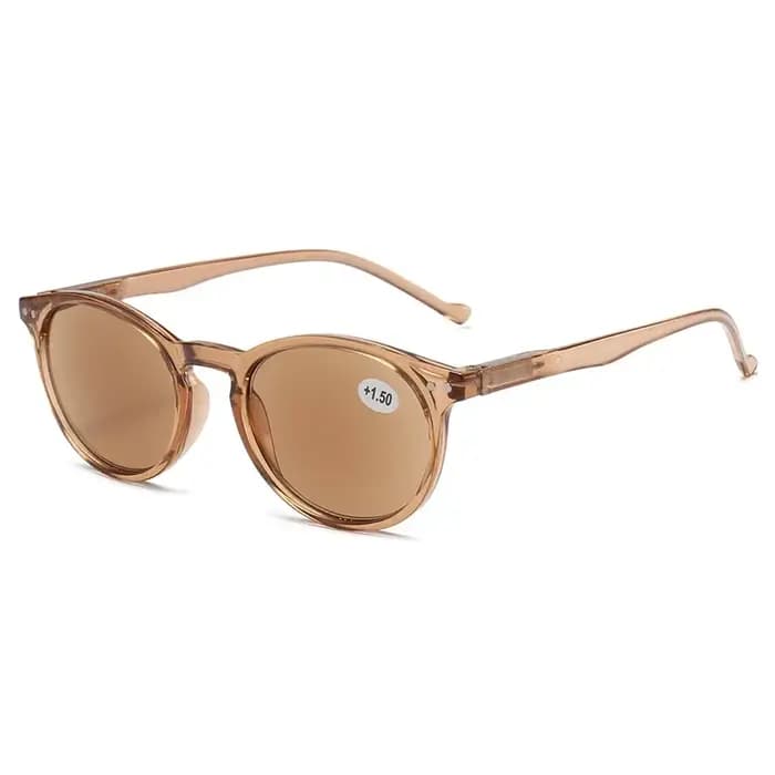 Lunettes de soleil rondes pour presbytie