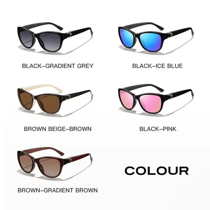 Nouvelles lunettes de soleil polarisées de luxe pour femmes 2026