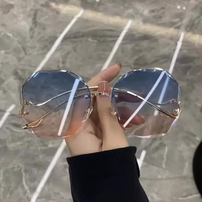 Lunettes de soleil sans monture 2022 pour femmes