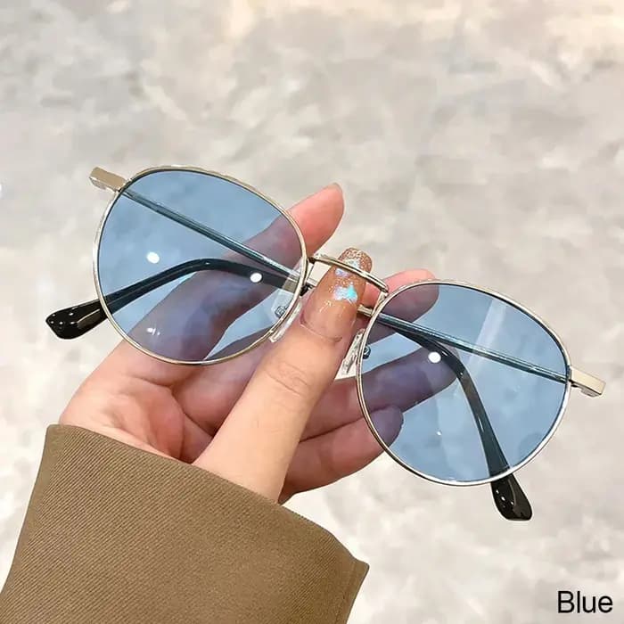 Lunettes de soleil rondes rétro pour hommes et femmes