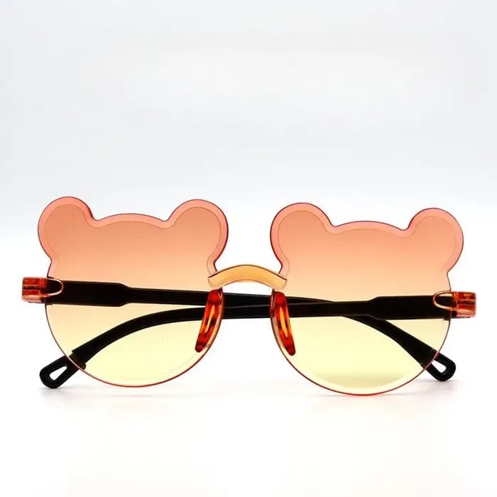 1Pc voyage en plein air ski lunettes de soleil dessin animé ours