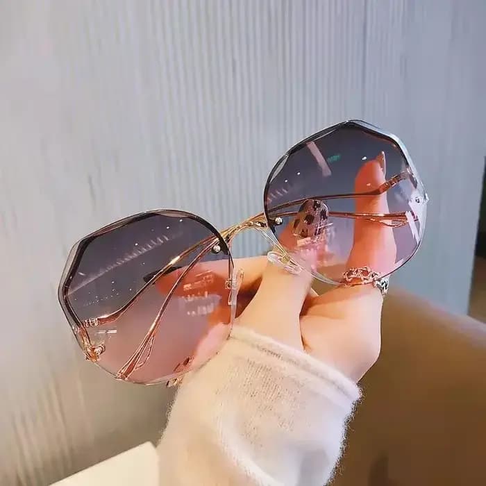 Lunettes de soleil de luxe UV400 pour femmes