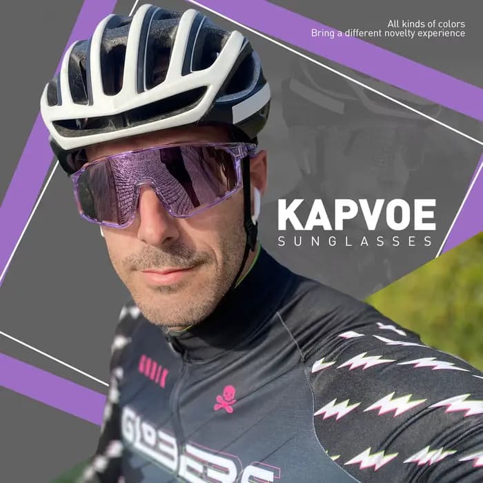 Kapvoe lunettes de cyclisme vtt équitation course