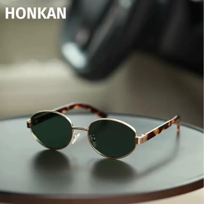 Lunettes de soleil en métal de conception de marque