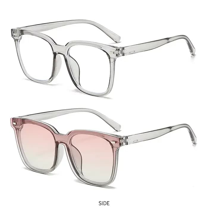 Lunettes de soleil à clip magnétique pour homme