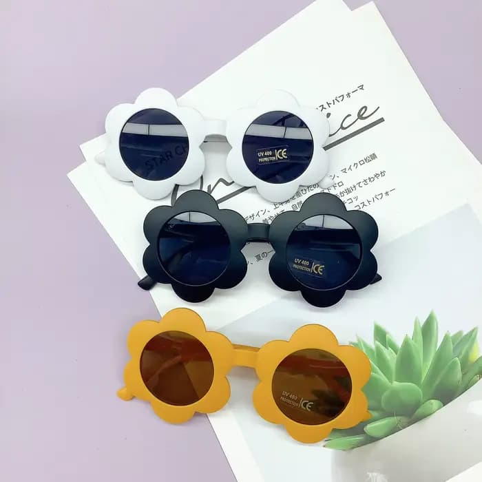 Lunettes de soleil tournesol super mignonnes pour enfants