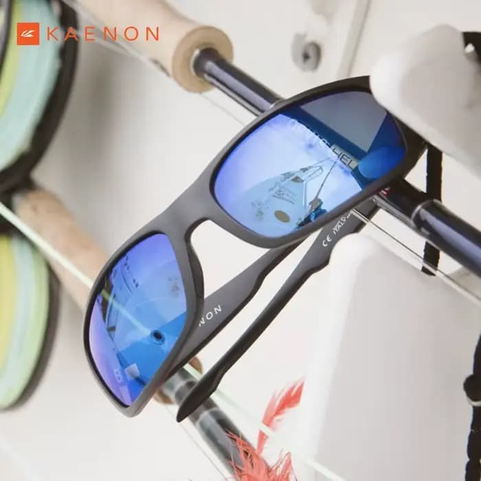 KAENON Lunettes de soleil de sport polarisées classiques pour hommes et femmes, idéales pour la cond