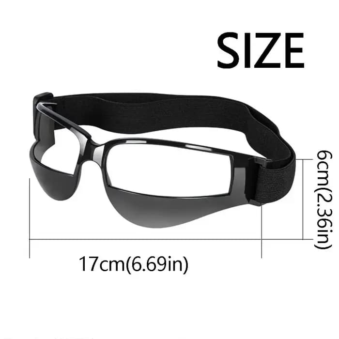 Lunettes d'entraînement élastiques anti-courbure de la tête