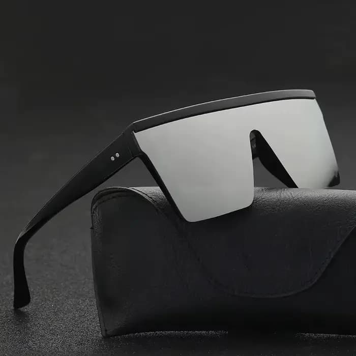 Lunettes de soleil Vintage à dessus plat pour hommes et femmes