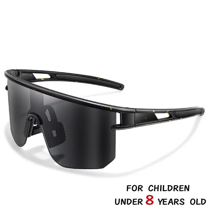 Lunettes de soleil de cyclisme pour enfants de 3 à 8 ans
