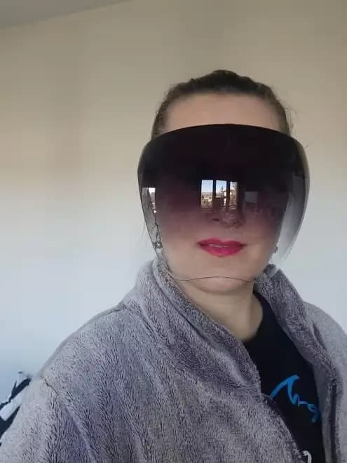 Lunettes de soleil intégrales masque femmes hommes