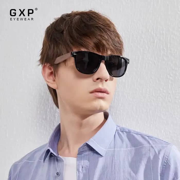 GXP rétro lunettes de soleil en bois hommes femmes polarisées Anti-UV400