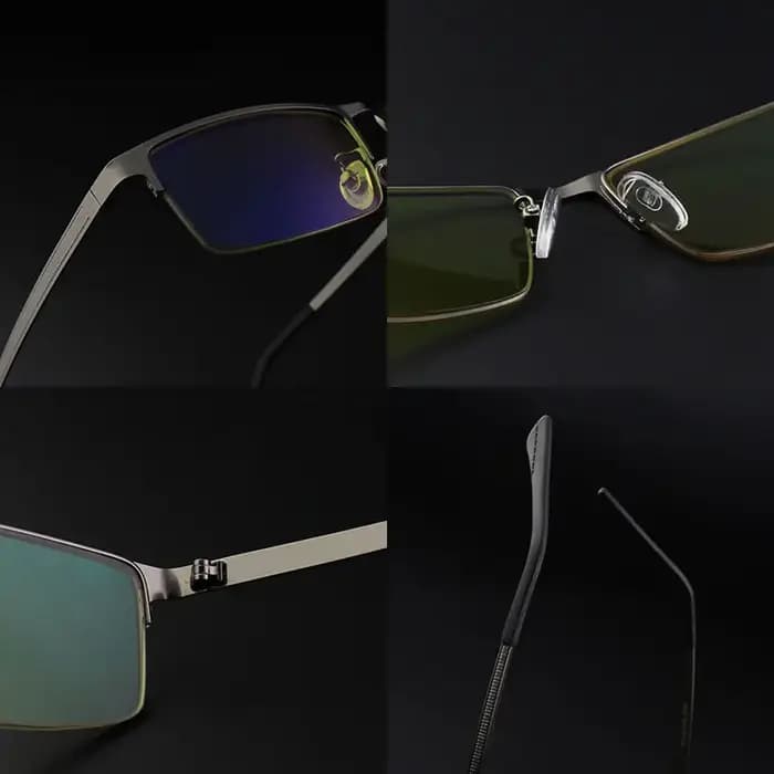 Lunettes de soleil photochromiques pour hommes et femmes, verres caméléon, Anti-lumière jaune et ble