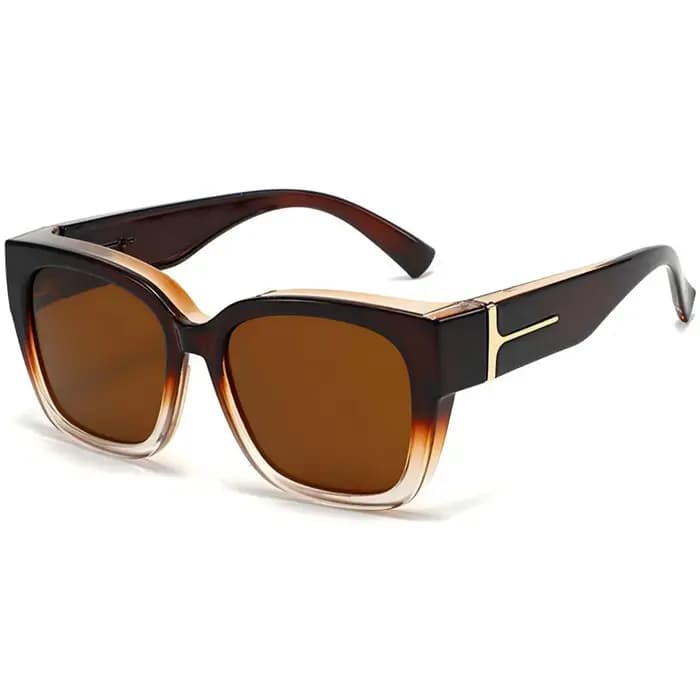 Lunettes de soleil surdimensionnées pour femmes et hommes