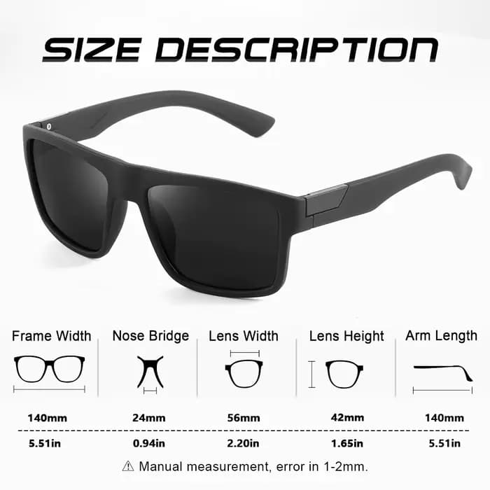 AOFLY marque Designer 2025 lunettes de soleil de pêche hommes classique Anti-éblouissement