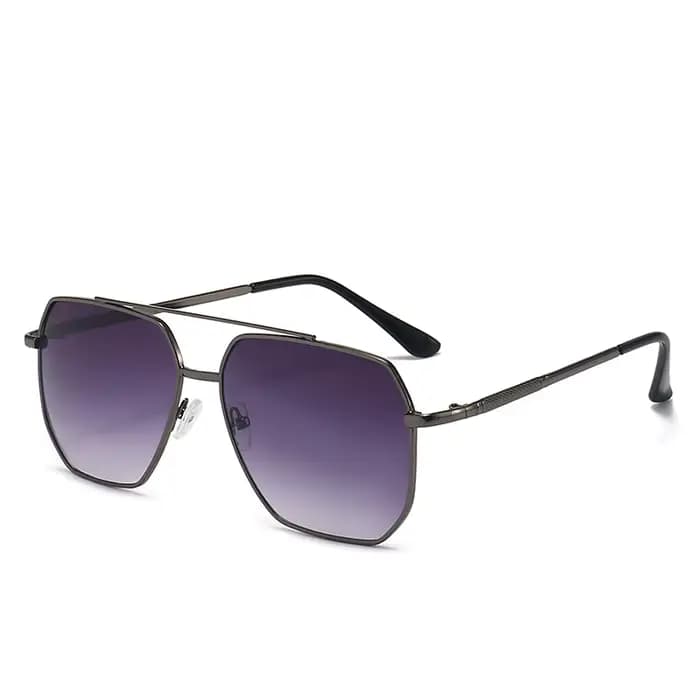 2025 nouvelle mode Double faisceau lunettes de soleil tendance rétro hommes crapaud miroir loisirs conduite pêche