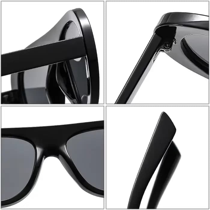 SO & EI Vintage pilote hommes couleur bonbon lunettes de soleil mode léopard nuances UV400 femmes tendance Punk