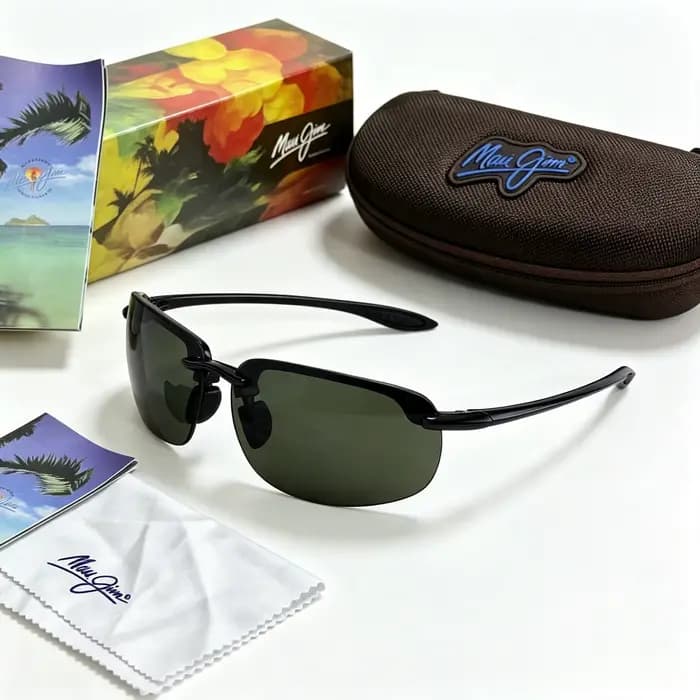 Lunettes de soleil polarisées Maui Jim Ho'okipa 407 pour hommes