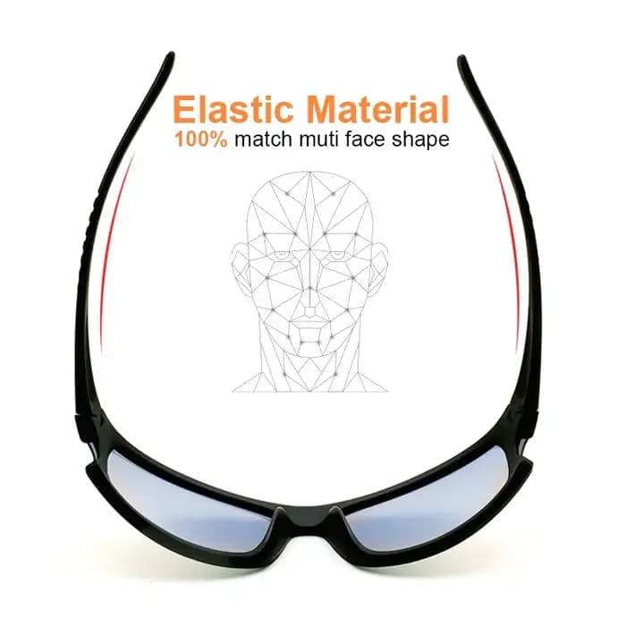 Lunettes de soleil de sport UV400 pour la pêche en plein air