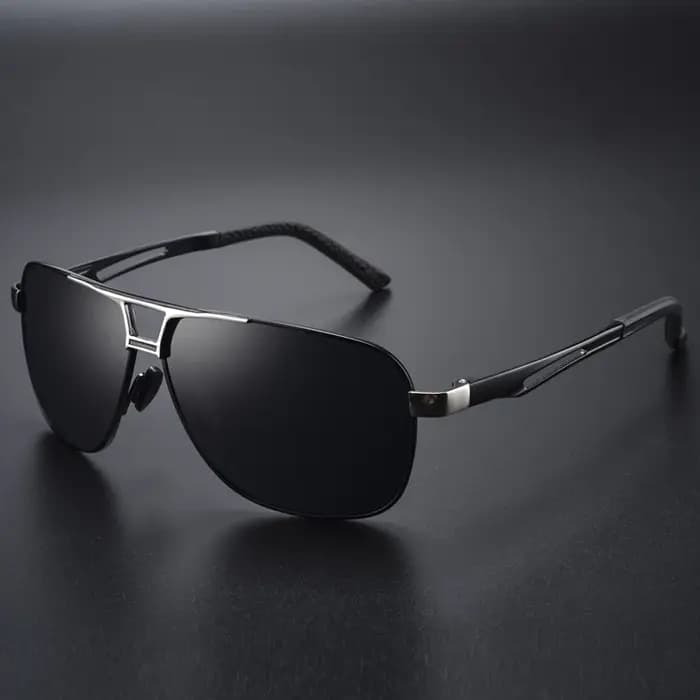 Top qualité carré rétro photochromique aluminium lunettes de soleil hommes polarisées conduite femmes