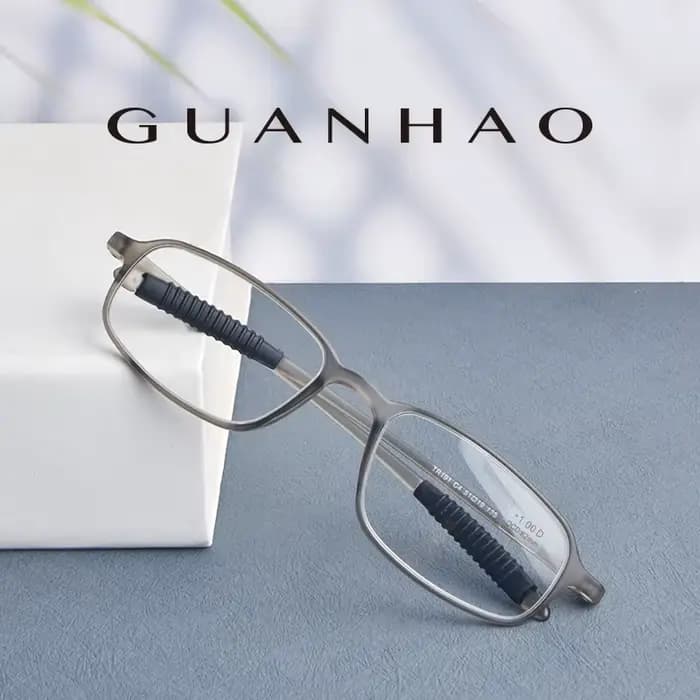 GUANHAO-Lunettes de Lecture Unisexes, Transparentes, Optiques, Hypermétropie, Presbytes, Universelle