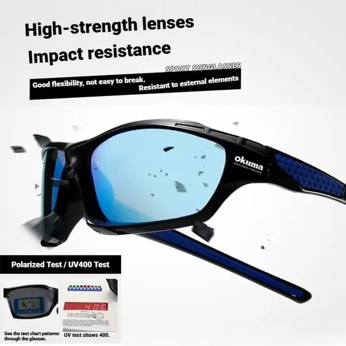 Lunettes de soleil polarisées Okuma pour le cyclisme