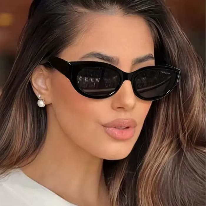 1/4 pièces mode petit œil De chat lunettes De soleil Vintage marque concepteur lunettes De soleil fe