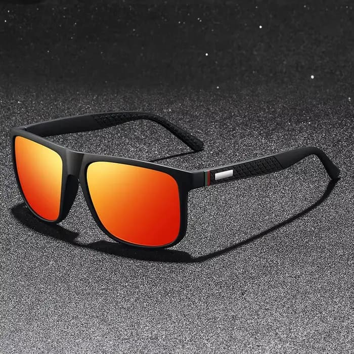 Lunettes de soleil carrées vintage unisexes tendance pour hommes et femmes