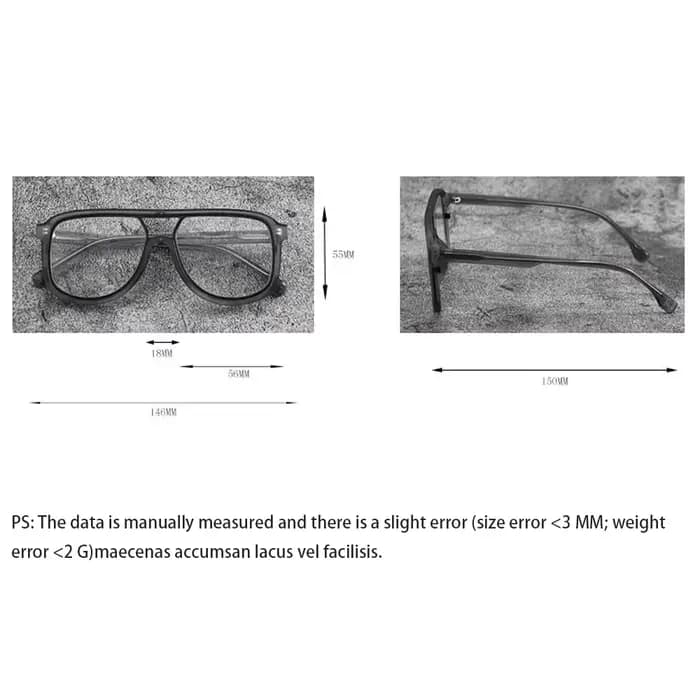 Lunettes de soleil rétro à double pont pour hommes et femmes