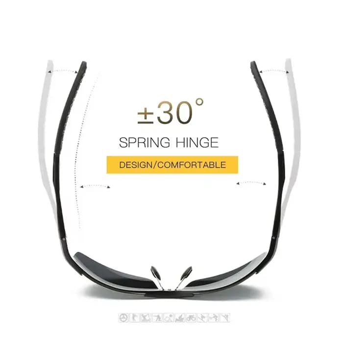 Lunettes de soleil polarisées pour hommes AORON