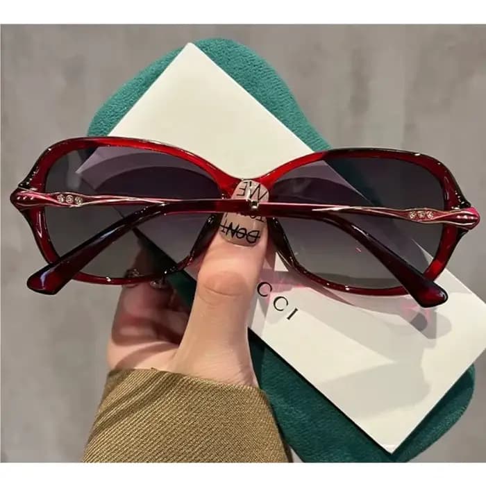 CLLOIO Design de mode papillon Prescription lecture lunettes de soleil été voyage conduite myopie