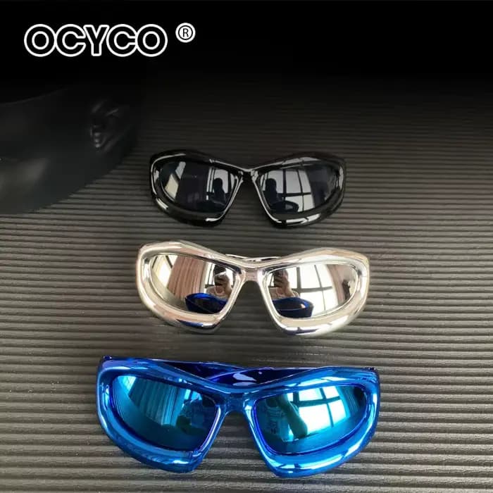 Lunettes de soleil absorbe ouissantes à grand cadre pour hommes et femmes