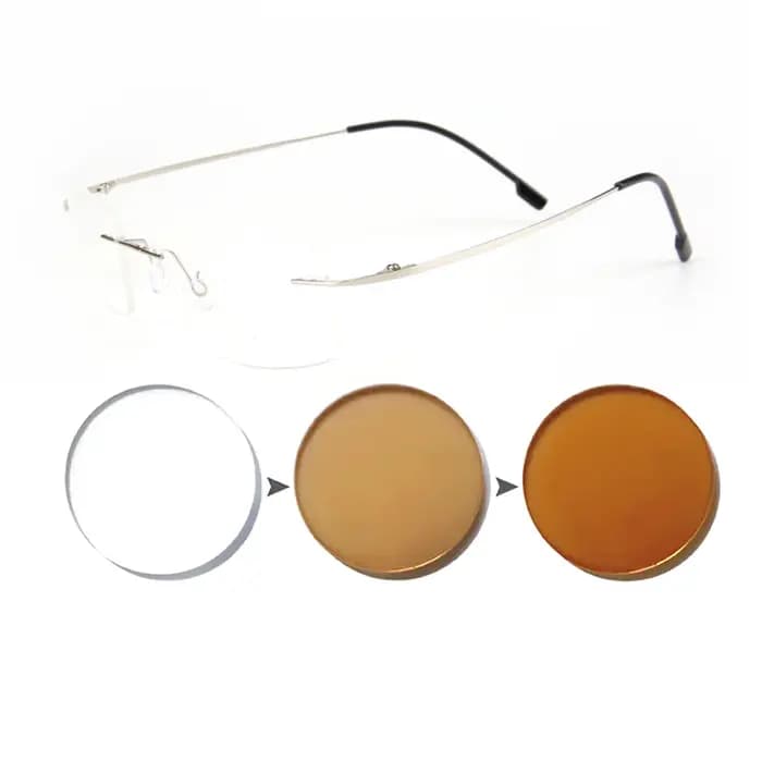 Lunettes de soleil photochromiques pour myopie