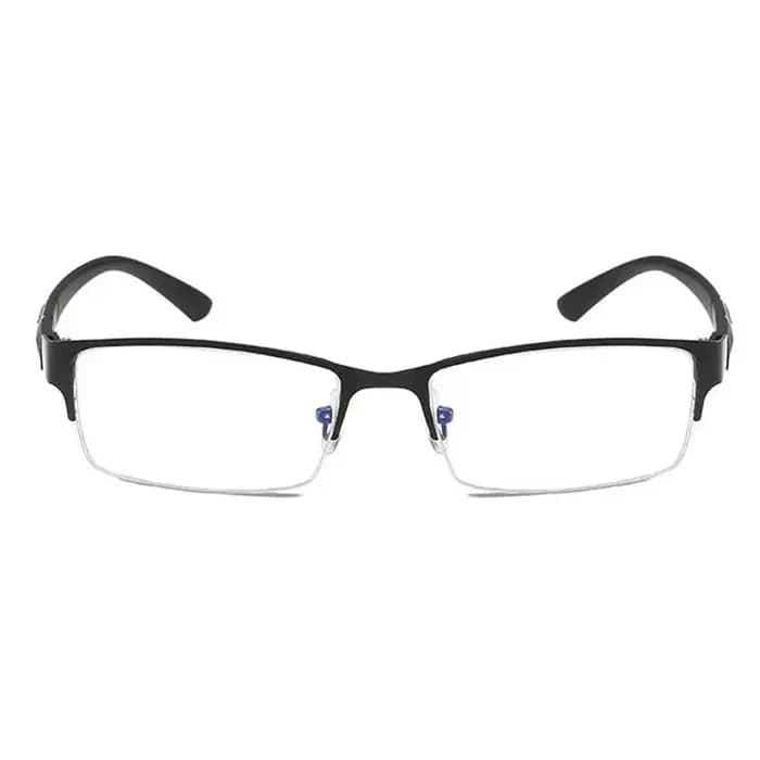 Lunettes de lecture demi-monture métallique