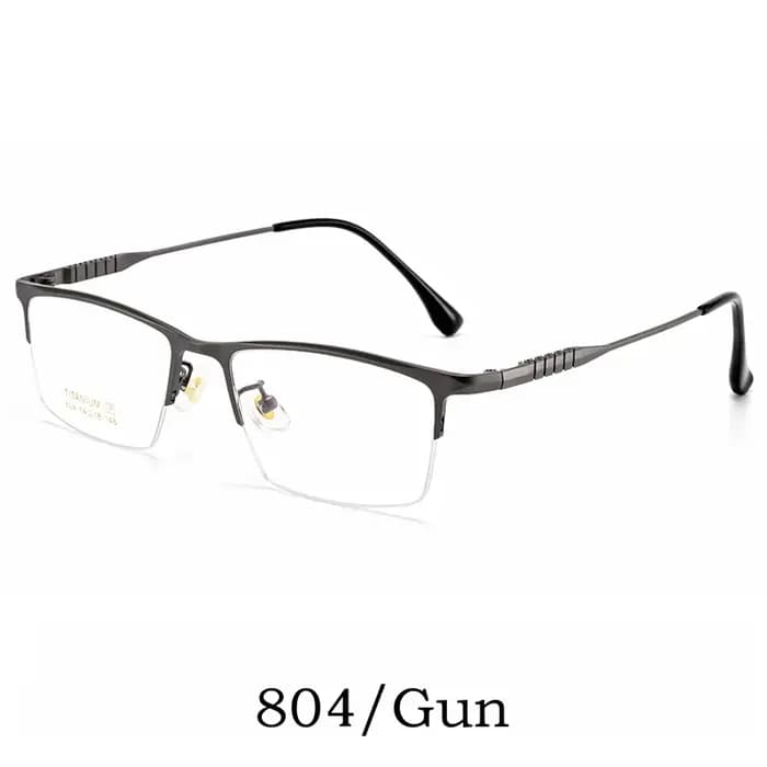 Lunettes optiques carrées ultra-légères pour hommes