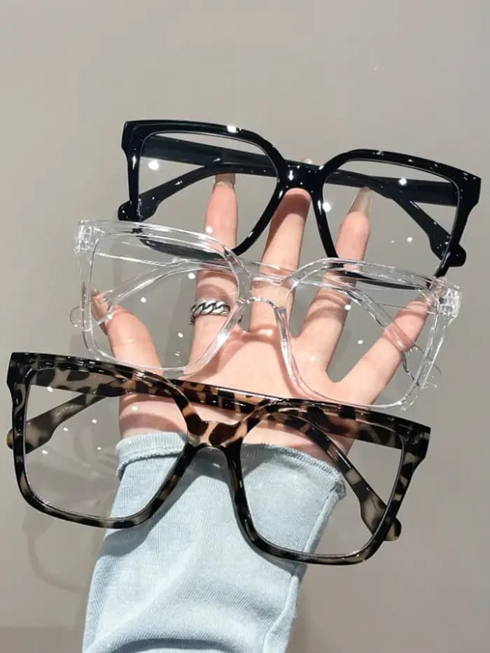 Lunettes géométriques élégantes