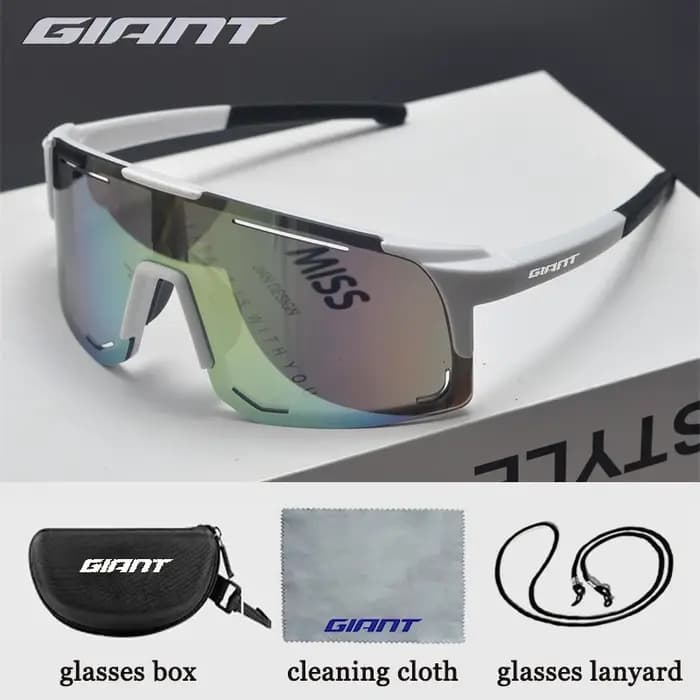 Lunettes de soleil de cyclisme géantes à la mode – Unisexe