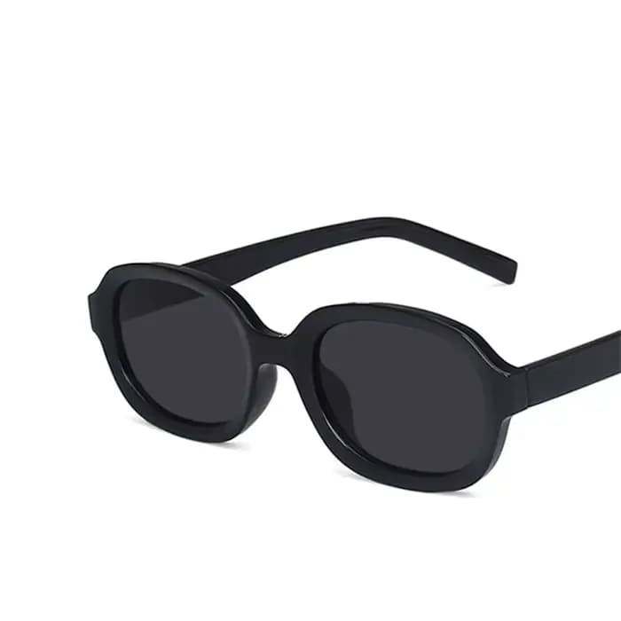 Lunettes de soleil ovales concaves vintage pour femme, design tendance, marque rétro, lunettes de so