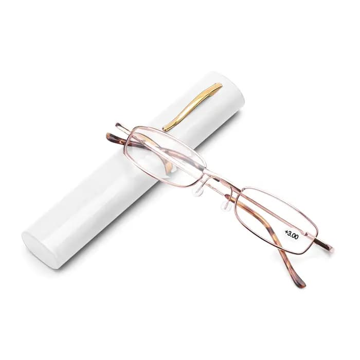 Lunettes de lecture unisexes avec clip portable