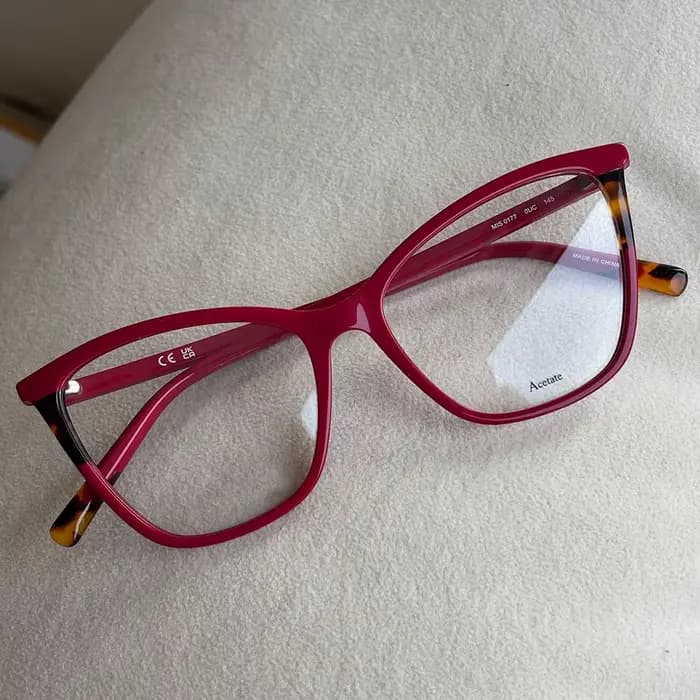 Lunettes de vue en acétate de marque italienne pour femmes, taille moyenne et petite, myopie/lecture